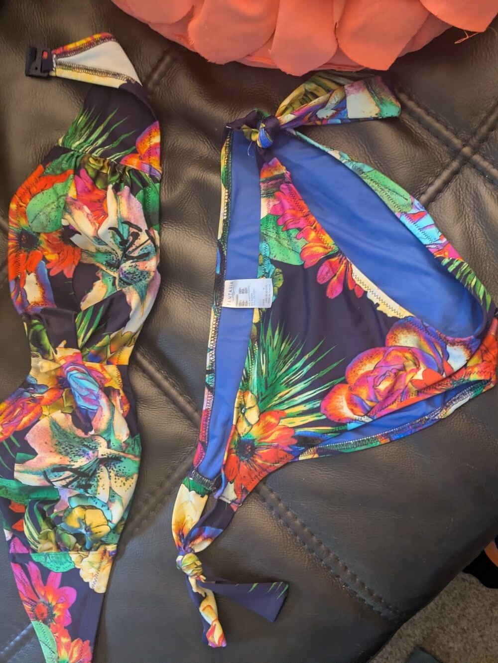 Fantasie Tropical Floral Navy Multi Bikini Set